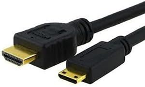 MPF Products VMC-15MHD Mini C HDMI Cable Lead Cord Replacement Compatible with Select Sony Alpha Digital Cameras