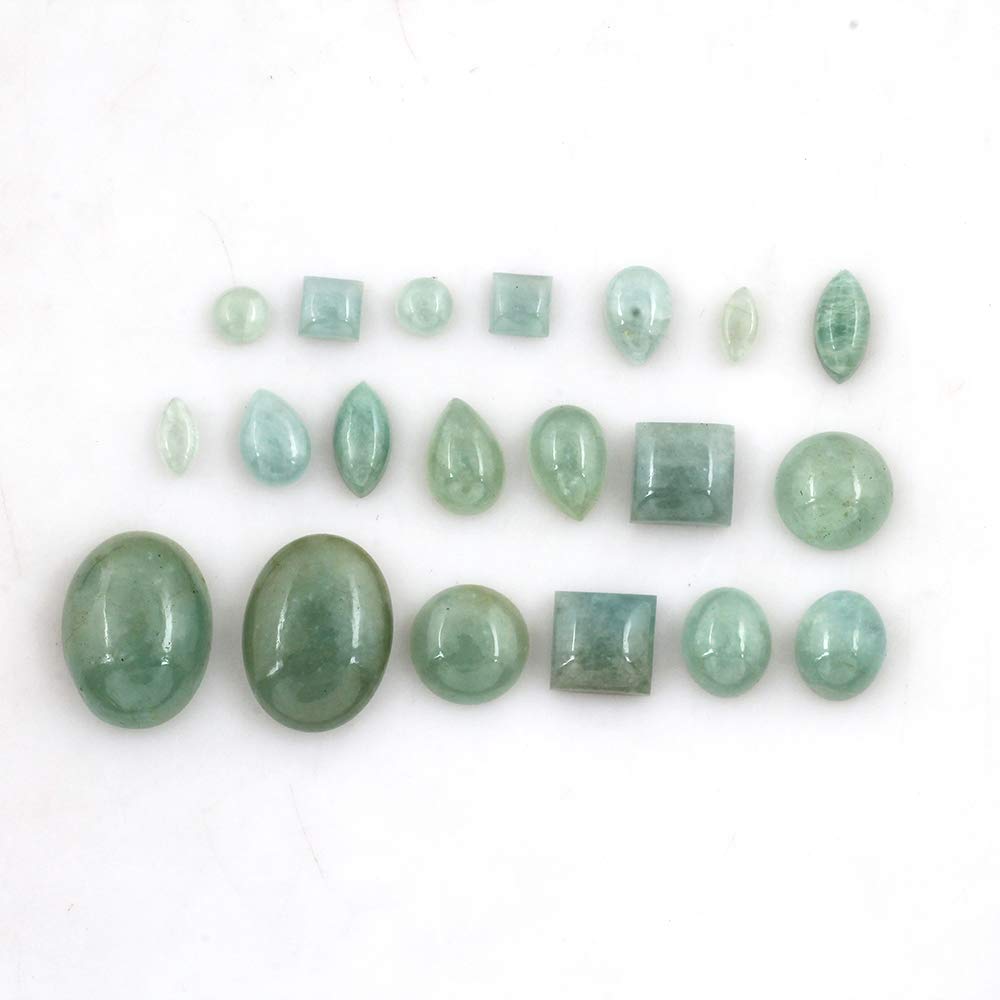 Natural Aquamarine 925 Silver Plated Dangle Earrings for Women - Round Shape Green Color Gemstone March Birthstone Handmade Jewelry Earrings - Birthday Gift for Her