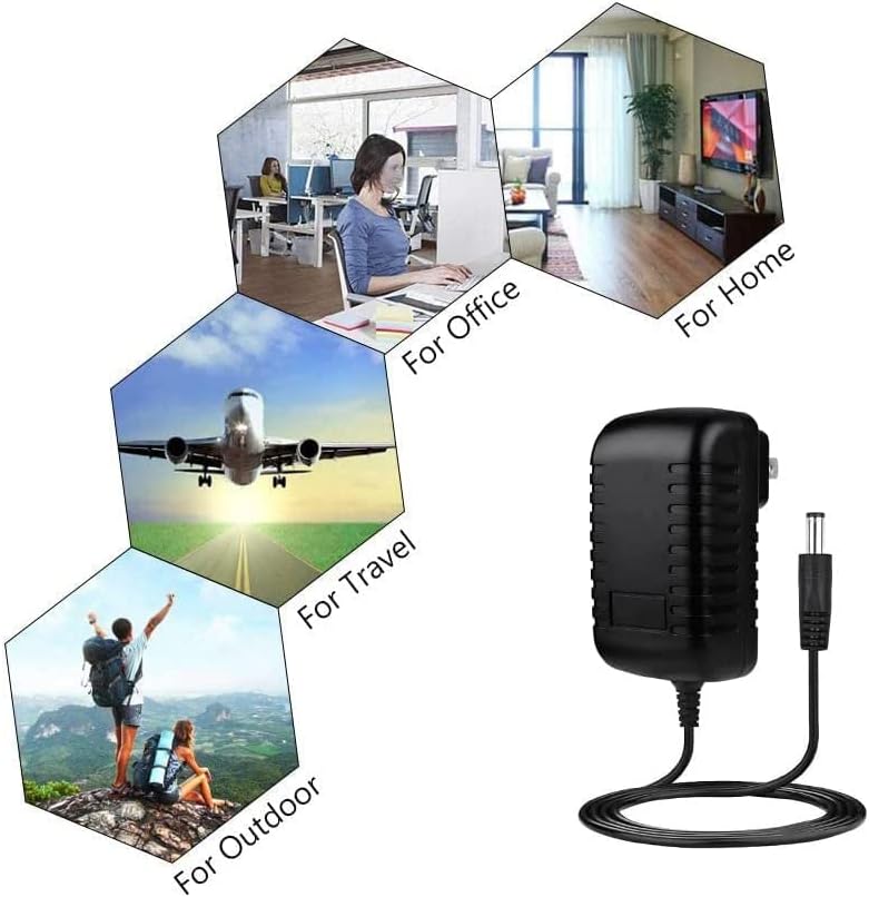 BestCH AP-V14U AP-V18U Charger Compatible with JVC Camcorder AC Power Adapter Cord