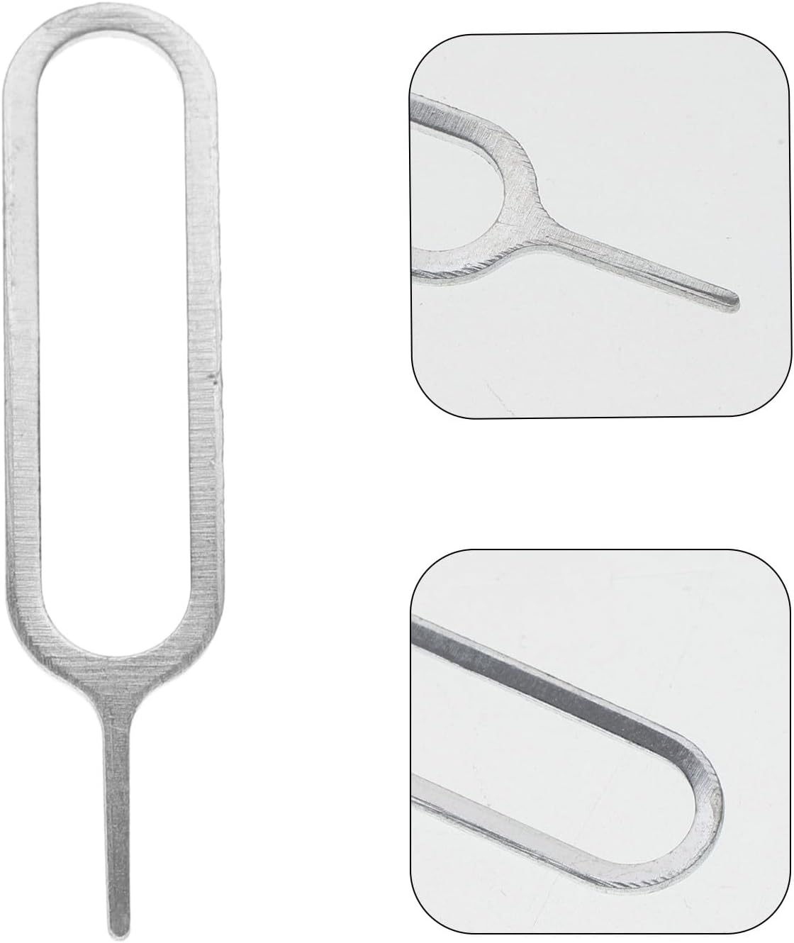 500pcs LALAFINA Sim Ejector Pin and Sim Tray Extraction Tool for Smartphones and Tablets