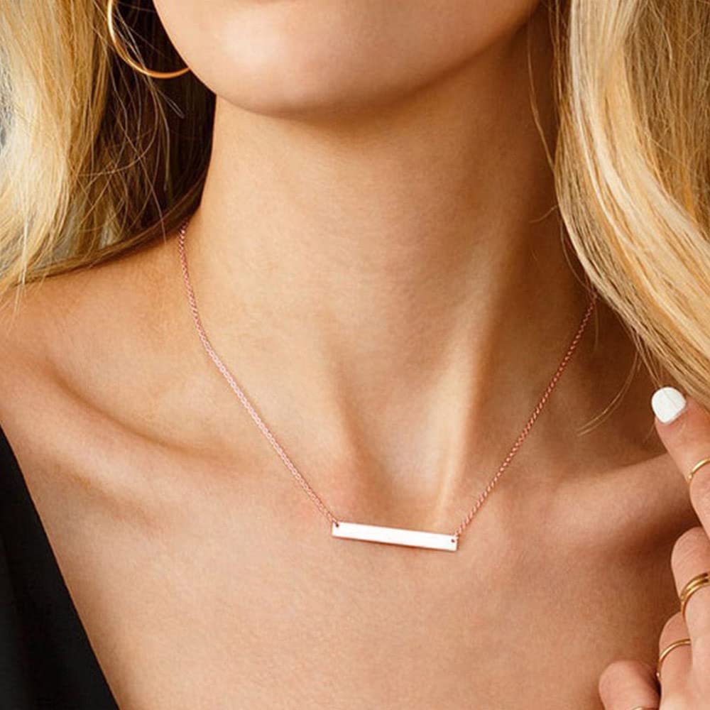 Turandoss Necklaces for Women - Circle Necklace Delicate Choker Pendant Necklace Necklace for Women Simple Jewelry Necklace Choker