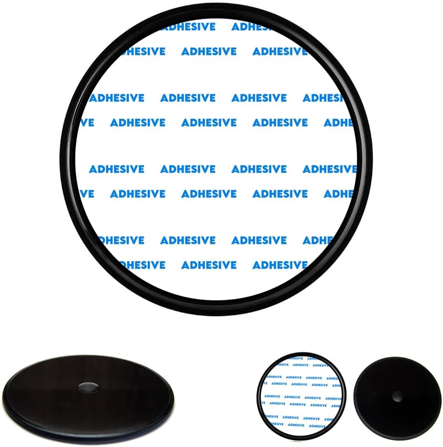 Ramtech Electronics 90mm (3.5) 2-Pack OTR800/OTR1000, 1090/890 Dashboard Pad Mounting Disk for Garmin Truck GPS Suction