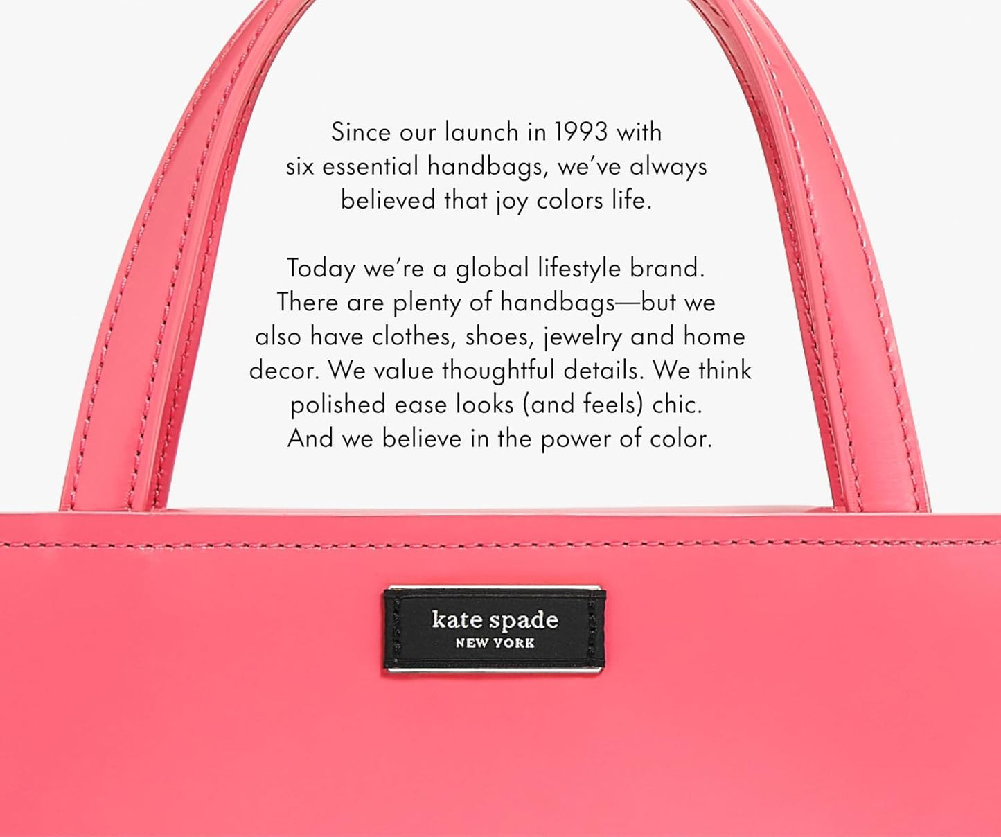 Kate Spade New York Vegan Leather Luggage Tag for Women, Durable Suitcase ID Tag, Where to Next