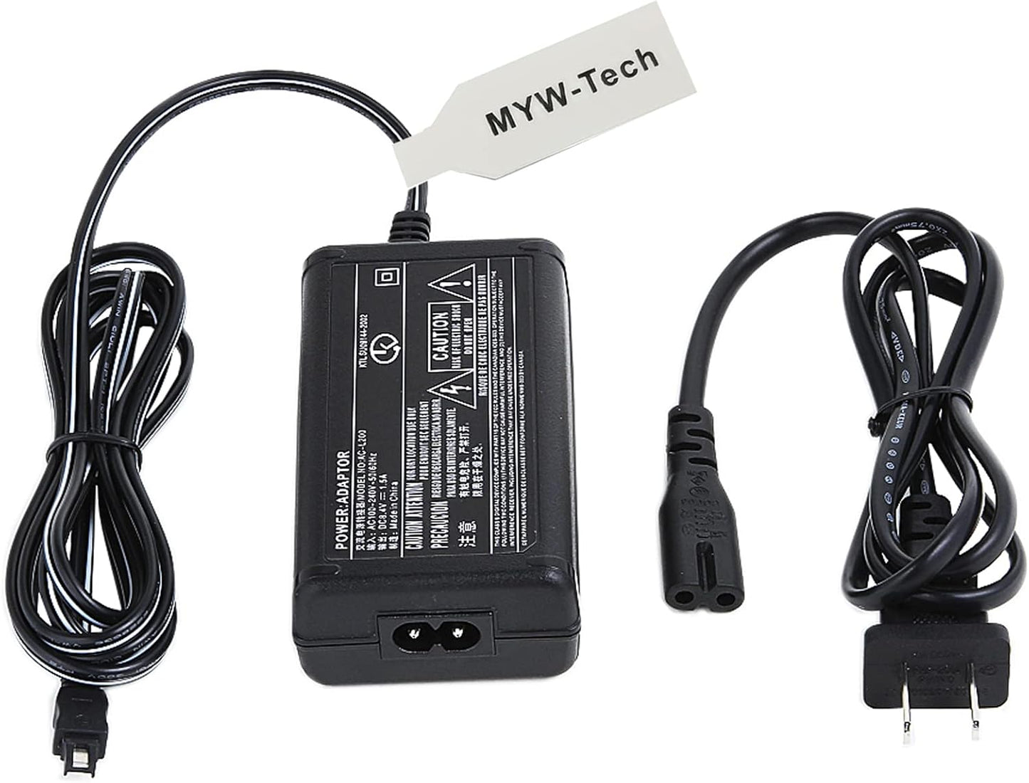 MYW-Tech CCD-TRV75 AC DC Adapter Charger for Sony (NOT fit Other Models) Handycam Camcorder Video Camera Recorder DC
