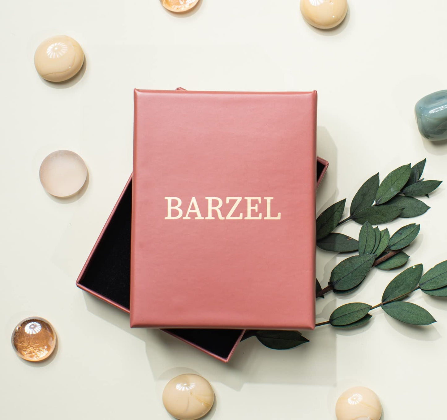 Barzel 18K Gold Plated Strand Braided Herringbone Mesh Bracelet, 7.5 Inches 8.5mm wide - Made In Brazil
