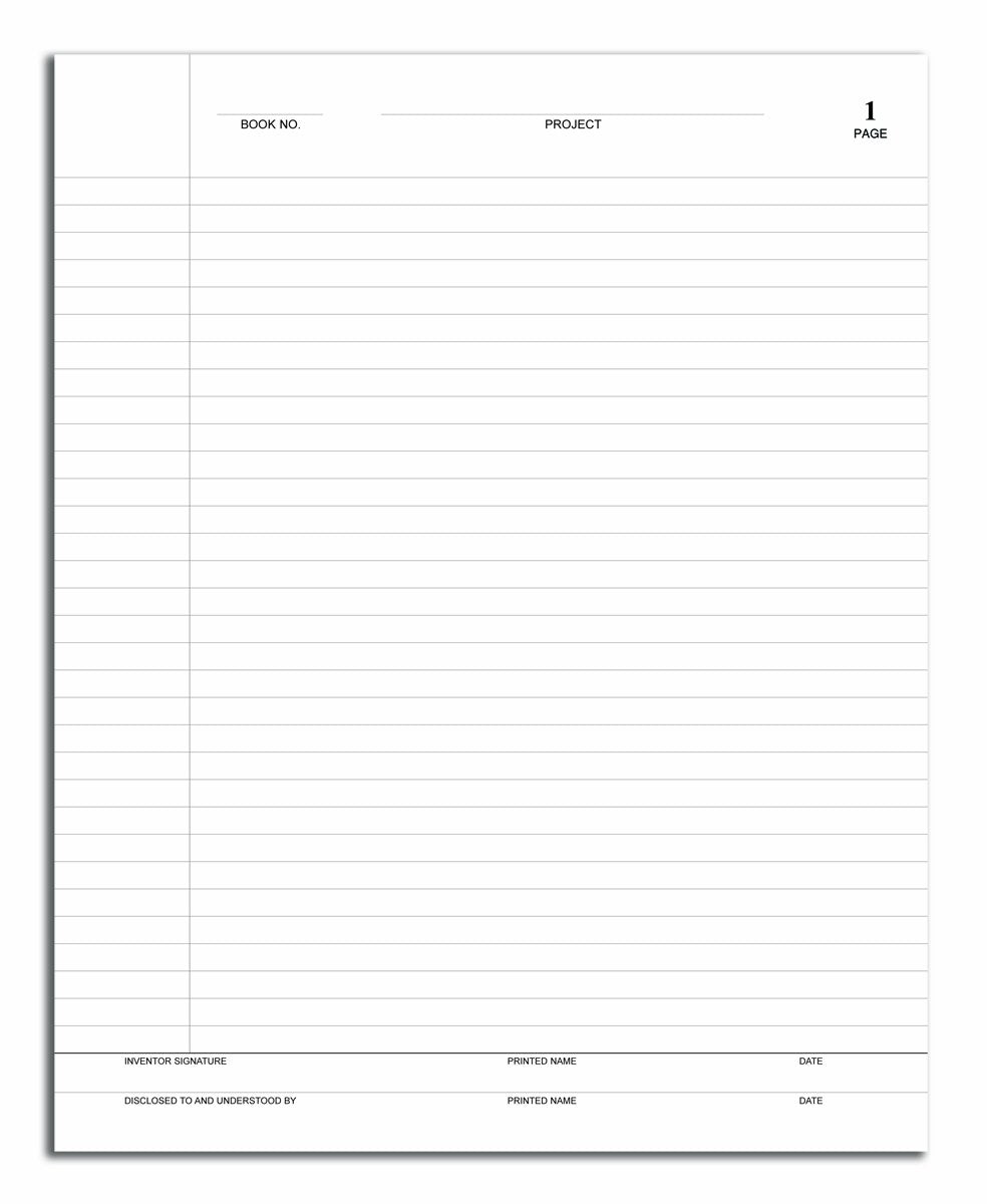 BookFactory Lab Notebook/Laboratory Notebook - Professional Grade - 240 Pages 8'' x 10'' (Ruled Format) Cover is Black and Burgundy Imitation Leather Section Sewn Hardbound (Made in USA)