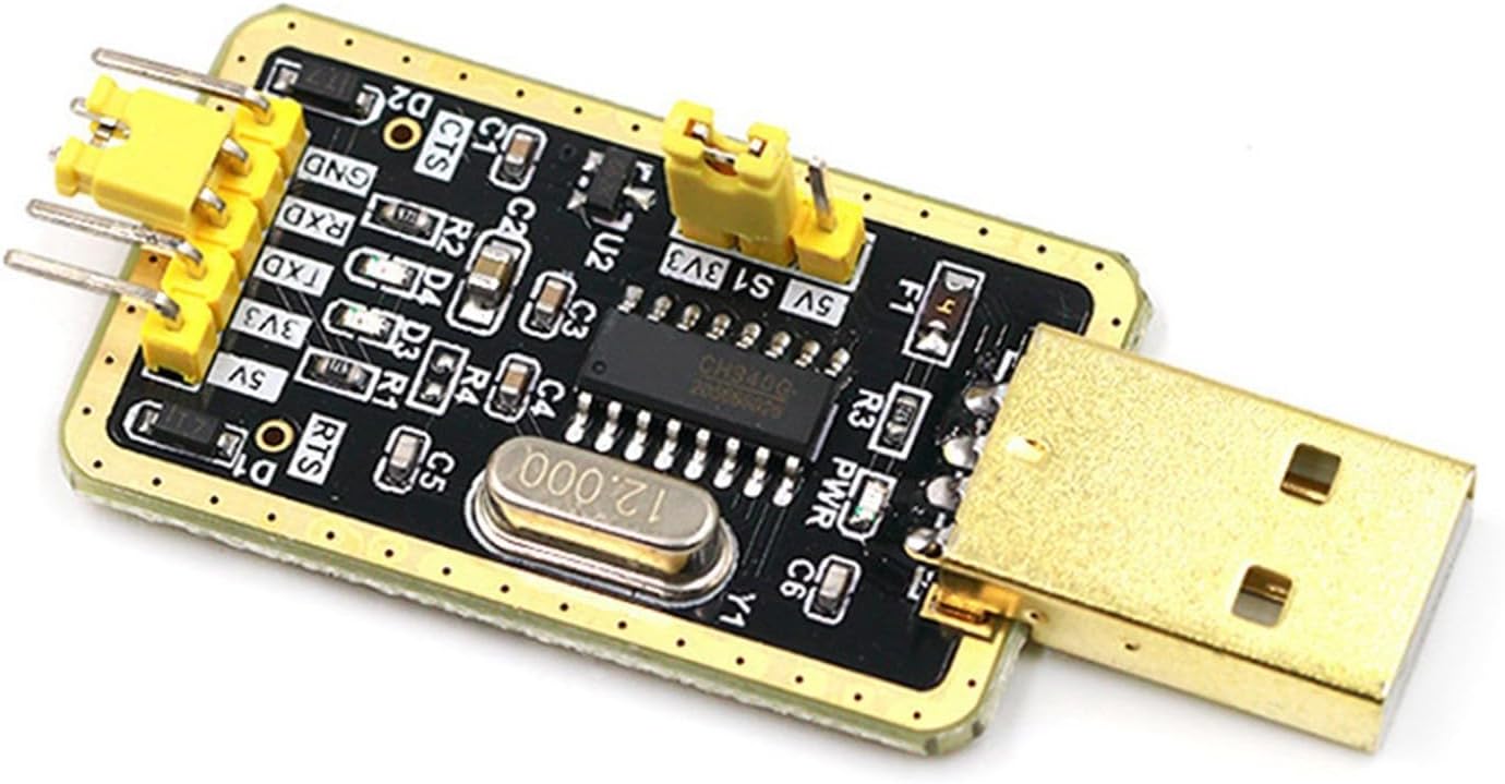 Montesy CH340G RS232 USB to TTLs Module for to Serials Port Converters with Firmware Cable
