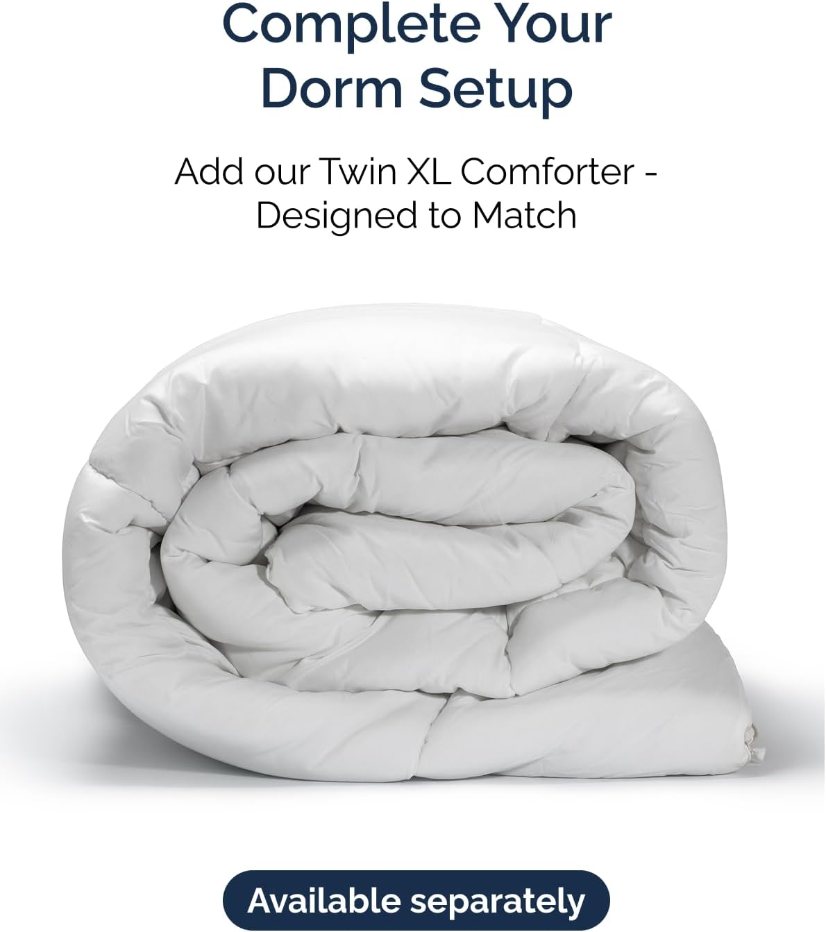 Skiennix Extra Deep Twin XL Sheet Set - 4-Piece Breathable Cooling Bedding - Soft, Wrinkle-Free White