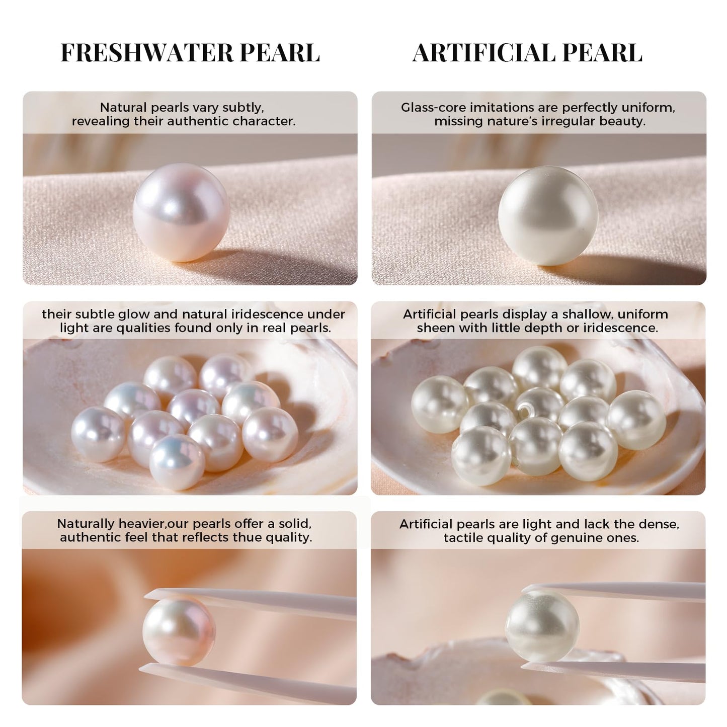 EAMTI Pearl Earrings for Women 925 Sterling Silver Freshwater Cultured Pearl Drop Earrings High Heels Dangle Hook Earrings