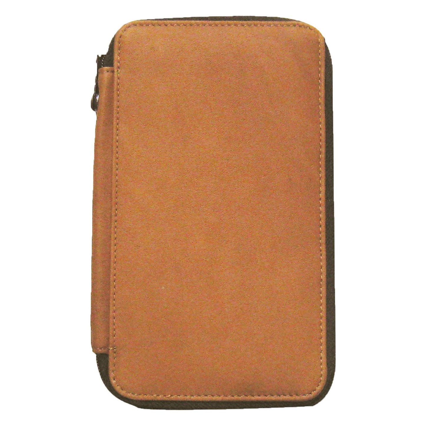 Speedball Art Products Genuine Leather Storage Case for Pencils, Markers, Pens and Art Supplies, Holds Up To 48 Standard Pencils, Antique Brown