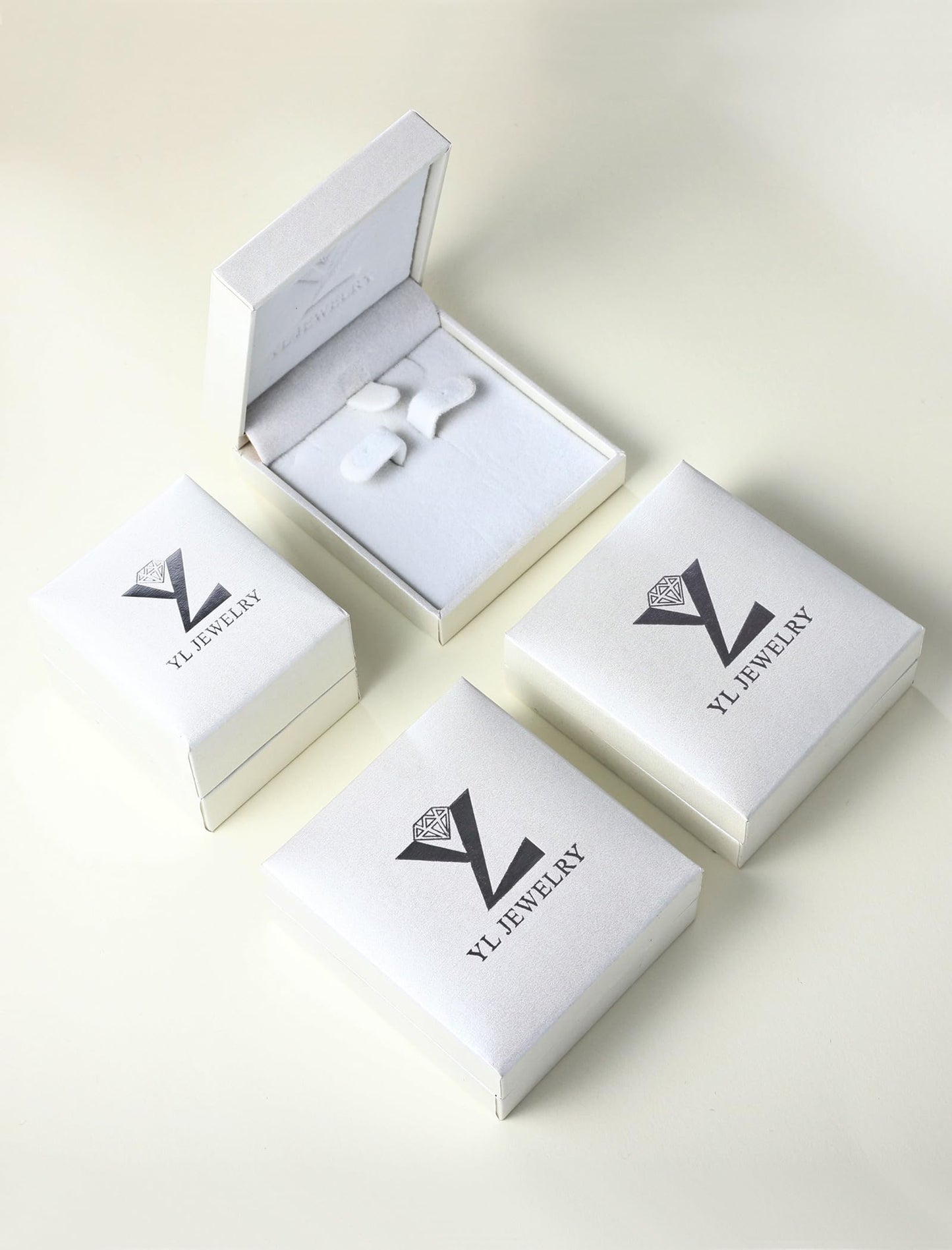 YL Solitaire Dangle Drop Earrings 925 Sterling Silver Leverback Earrings 8X10MM Square Created Opal Jewelry