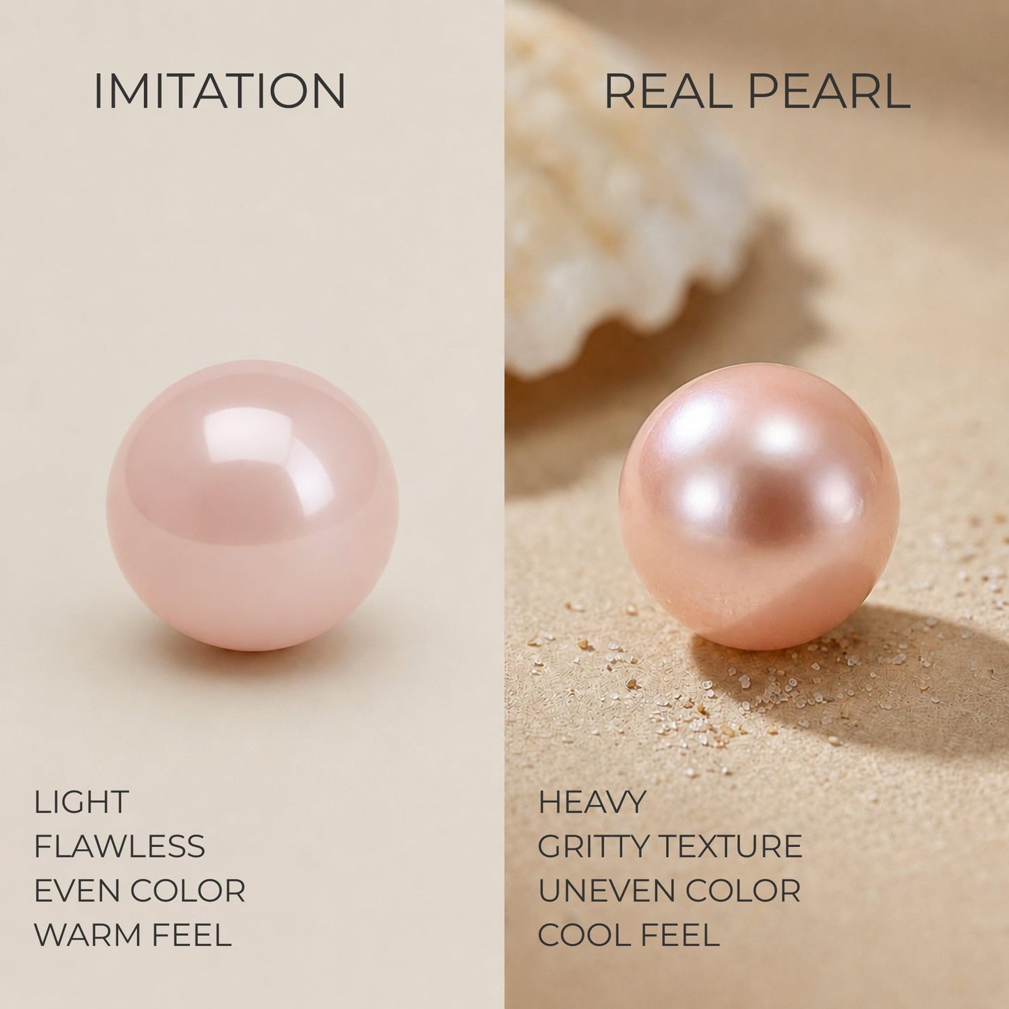 The Pearl Source Real Pearl Pendant Necklace for Women, 14K Gold Plated Sterling Silver, Genuine AAAA Cultured Freshwater Pearl, 9-9.5mm Pink Pearl Infinity Pendant Necklace, Adjustable Chain