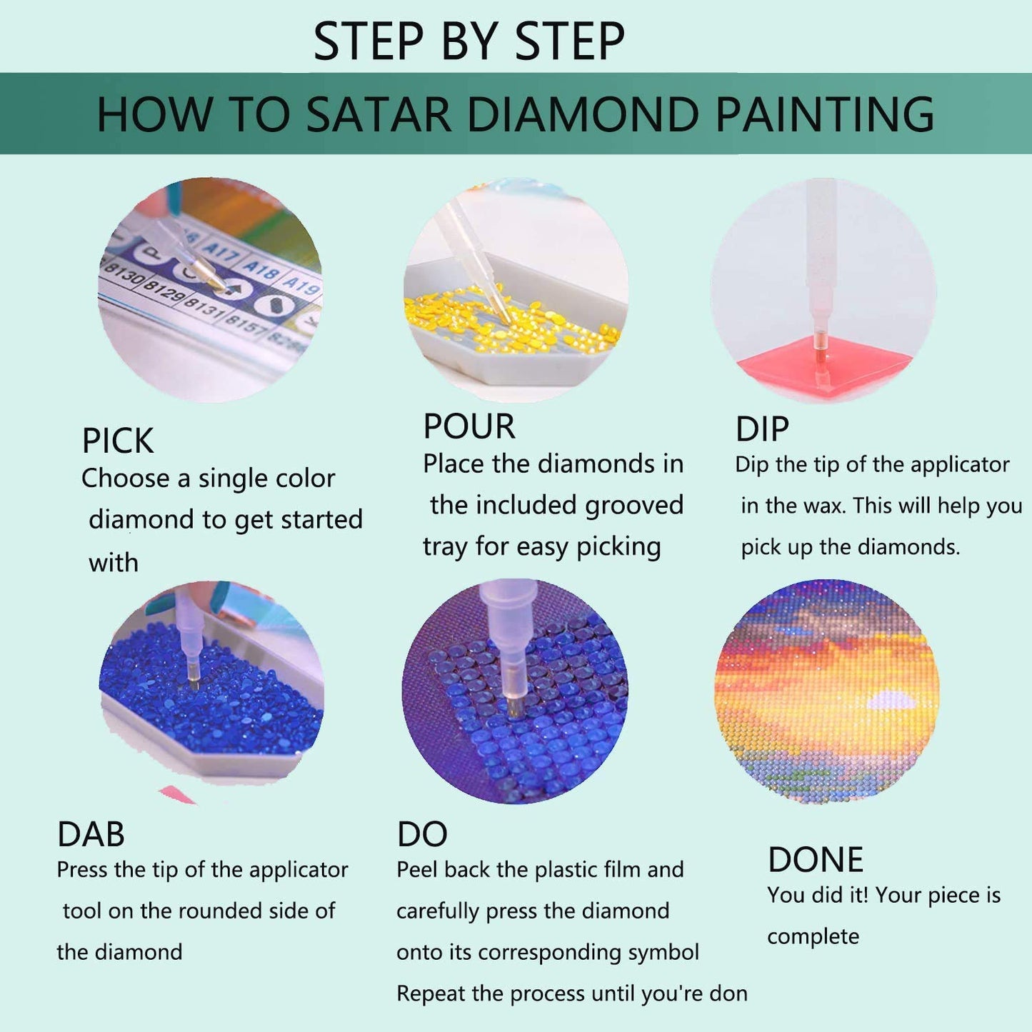 YALKIN Square 5D Diamond Painting Kits for Adults, Dandelion Large Diamond Art Kits Full Drill Diamond Painting Kit for Adult Beginners, DIY Crystal Picture Art for Home Wall Decor 40x70CM/15.8x27.6in