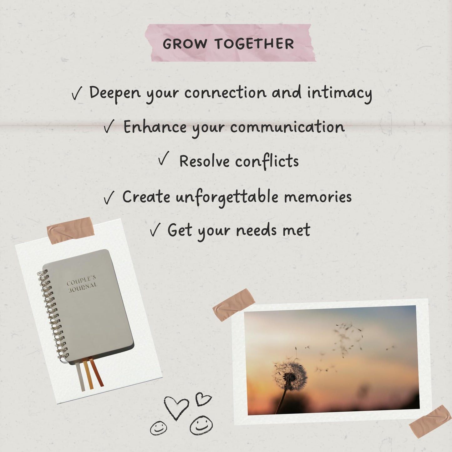 Wedding Gifts for Couples 2026: Couples Journal with 21 Ways to Grow Love & Marriage, Therapy Workbook, 72 Date Night Activities, Bridal Shower Gifts & Wedding Favors