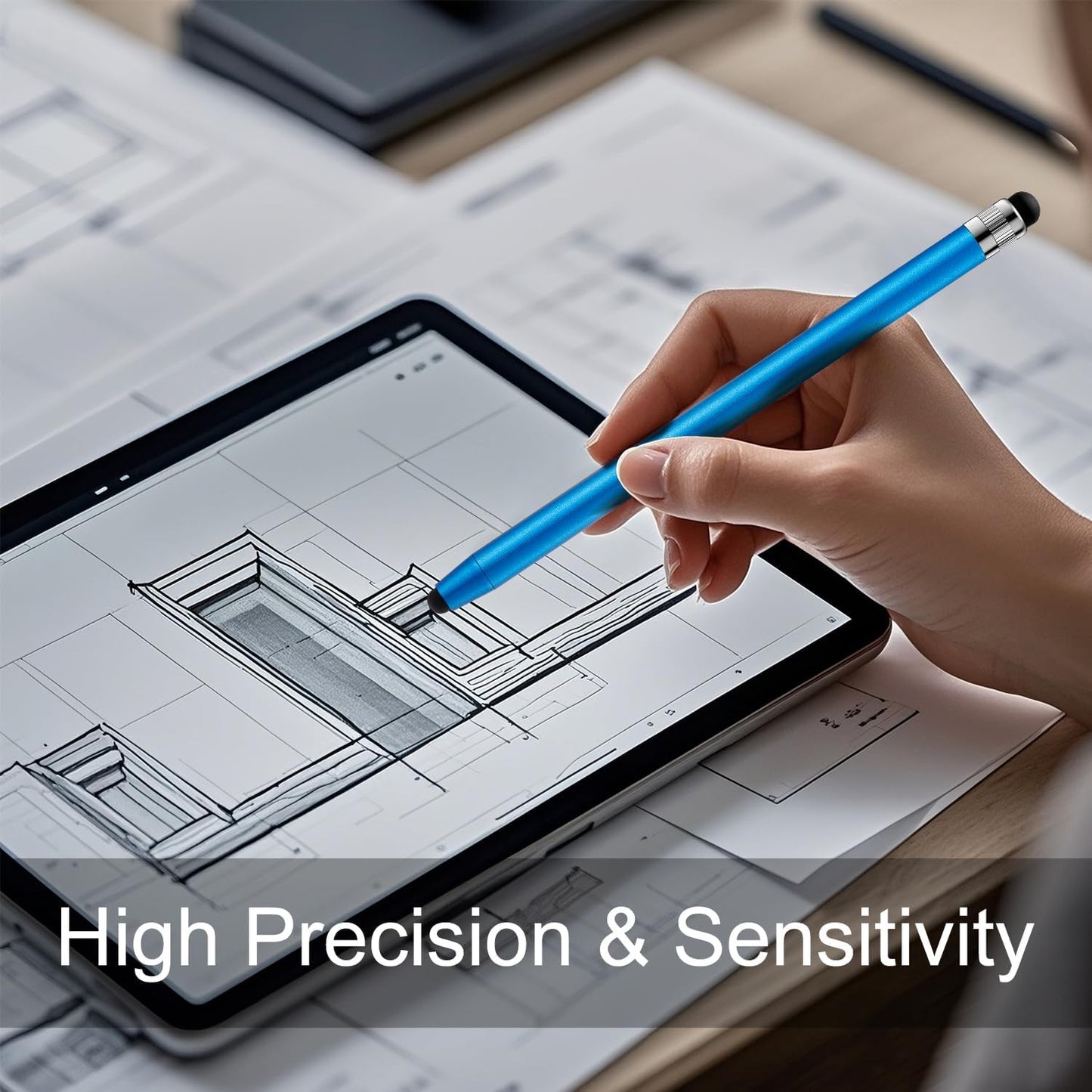 ChaoQ 9pcs Stylus Pen for Touchscreen, High Sensitivity and Precision Stylus Pen for iPad iPhone Android and All Touch