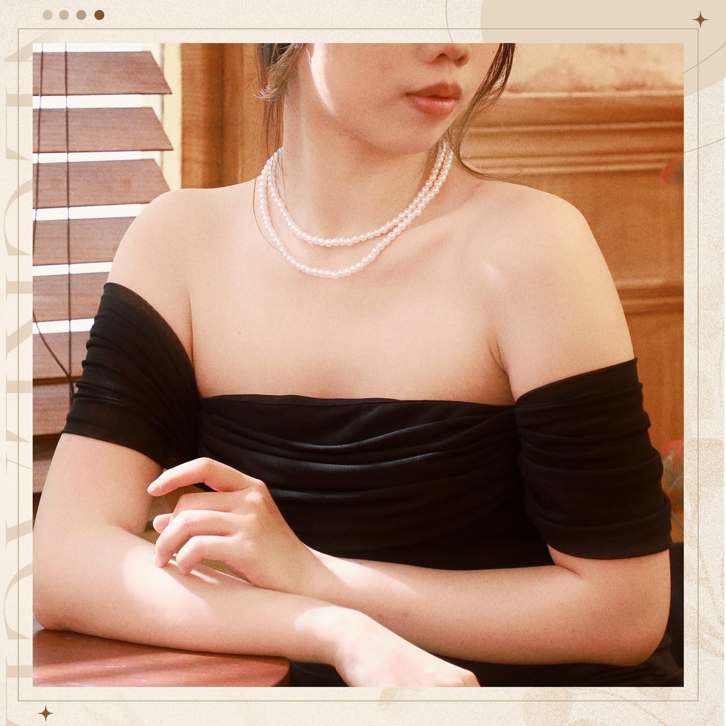 Aurelema 2 Pack Long Pearl Necklace for Women 1920s Costume Party Jewelry Faux Pearls Strand Beads for Ladies (70 Inches,8 mm,Glass,Red)