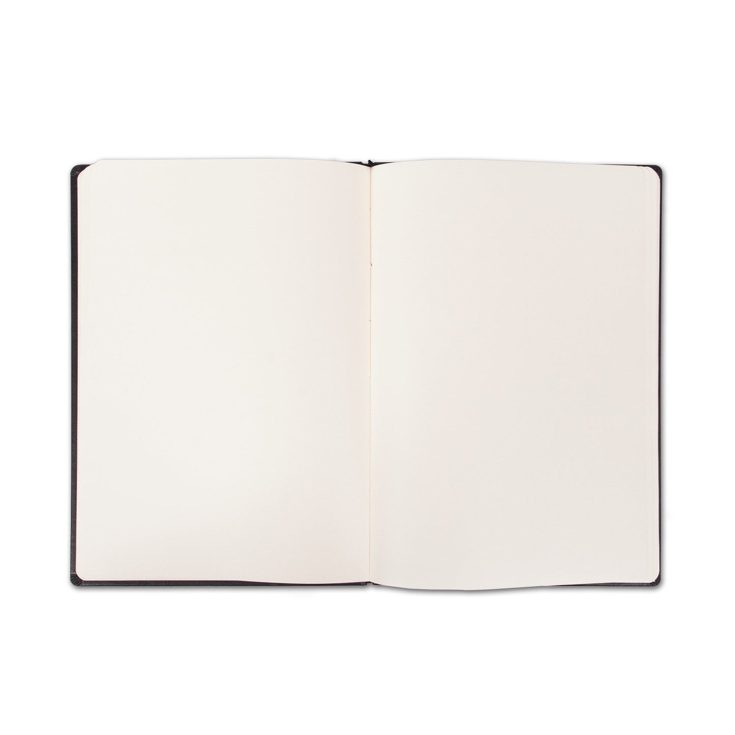Quo Vadis Habana Bound Journal - 80 Blank Sheets - Ivory Paper - 4 x 6 - Black
