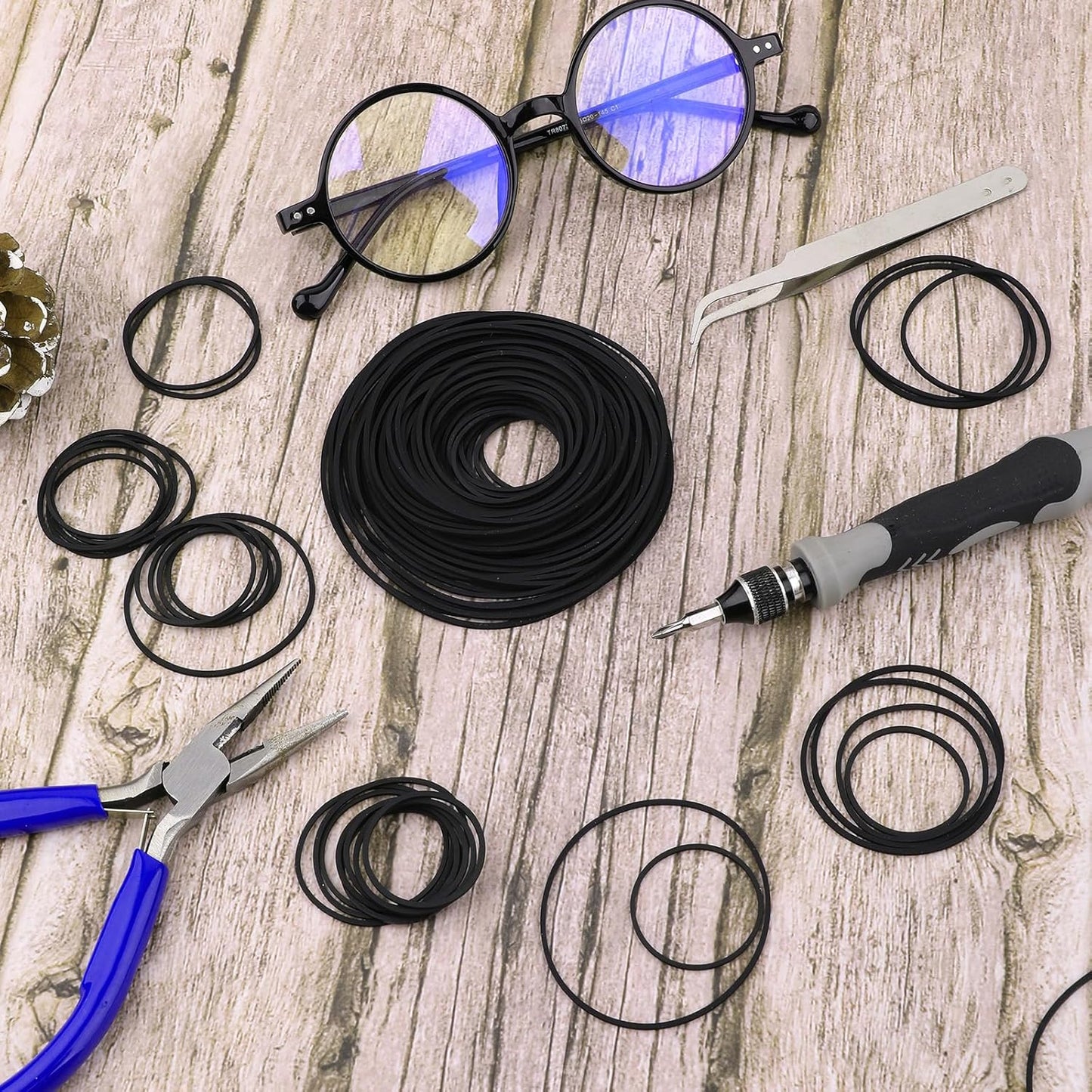 EupHHonycs 120 Cassette 40-135 Mm Cassette PCS Belts, Recorder Belts, Repair Maintenance Mix Tape Machine Rubber Belt