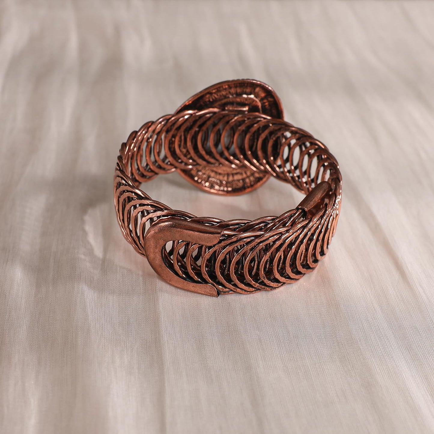 Montana West Rustic Couture's Jewelry Western Turquoise Cuff Bangle Bracelets Bohemian Vintage Elastic Bracelet for Women Cowgirl RCW-1006WT