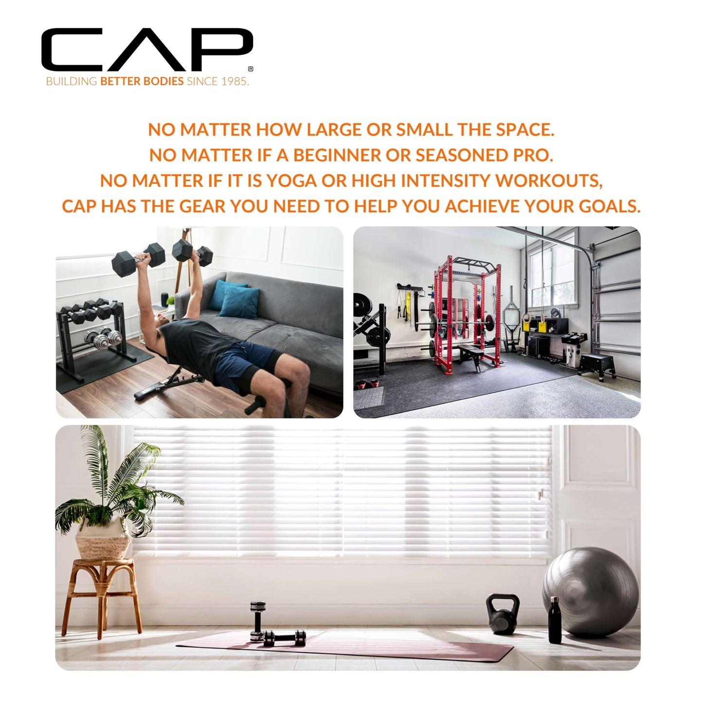 CAP Barbell Multi-Use Power Rack – Heavy-Duty Power Cage with Pull-Up Bar, Dip Handles, and J-Cup Catches – Strength Training Gym Rack for Home or Garage Gym | Green