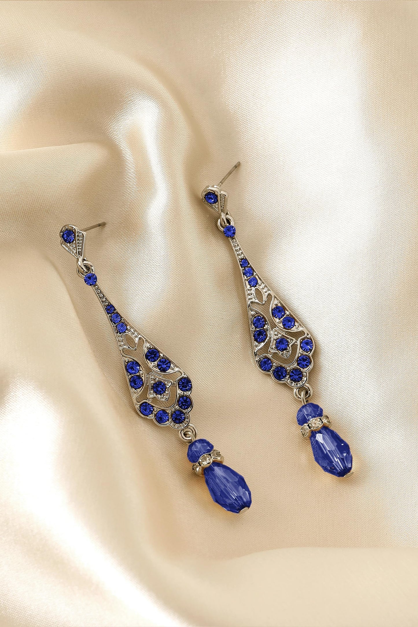 BABEYOND 1920s Vintage Wedding Pearl Dangle Drop Earrings Art Deco Gatsby Earrings
