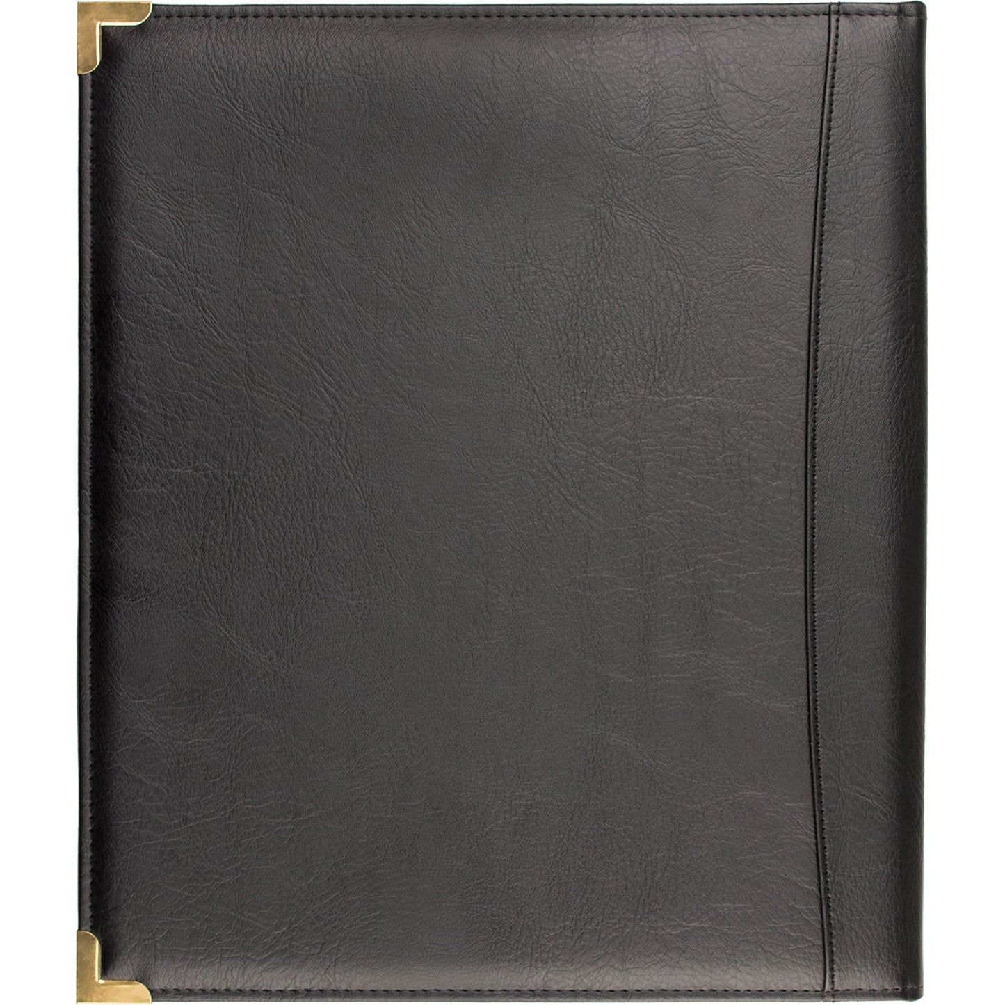 Protec Leatherette Deluxed Padded Sheet Music Folder with Brass Corners, Model F2BK