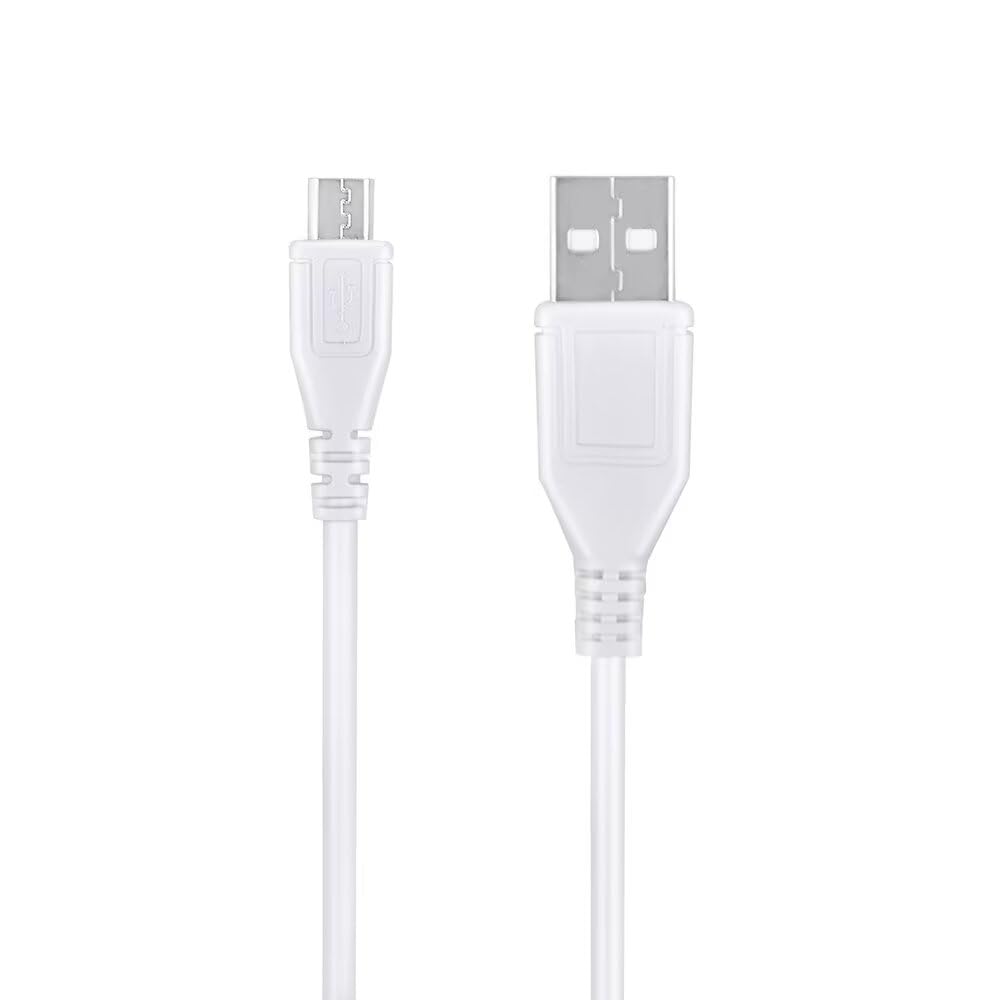 SRGTHE 3.3ft White Micro USB Charging Cable PC Laptop DC Charger Power Cord Compatible with ION Audio Patio Mate |