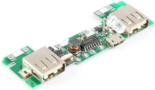Rakstore 5V 2A 18650 USB Mobile Power Bank Charger Module Lithium Li-ion Battery Charging Board LED Indicator