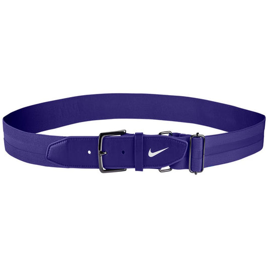 Nike Adult 3.0 Baseball Belt Purple | White