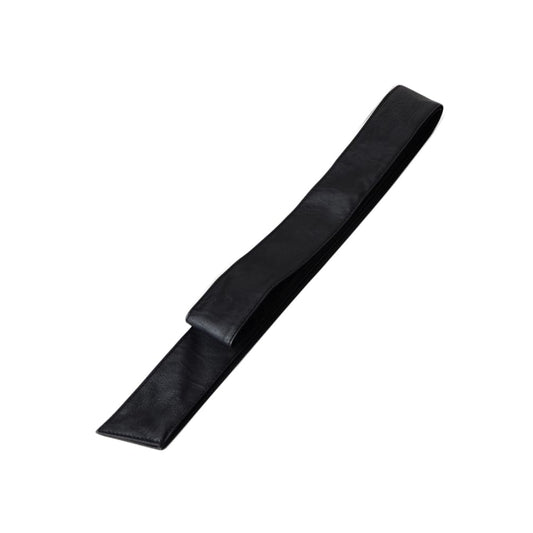 Inzegao Soft Leather Tie Sash for Women Jacket Waist Band Belt Leather Trench Coat Belt Replacement