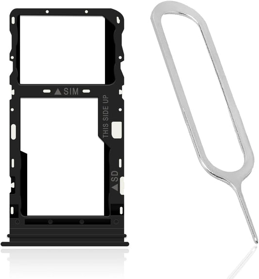 AceSoft 5G T779W Boosting Displaceable SIM and Memory Card Tray Holder + SIM Card Ejection Pin Compatible with TCL