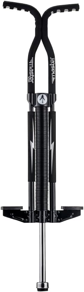 Flybar Master Pogo Stick for Kids Ages 9+, 80–160 lbs – Easy Grip Handles – Active Exercise Toy for Tweens & Teens – Outdoor Toy with Non-Slip Foot Pegs for Boys and Girls – No Assembly Needed