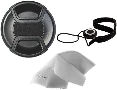 Digital Nc Pinch K-30 (49mm) Lens Cap Center for Pentax + Lens Cap + Microfiber Cloth