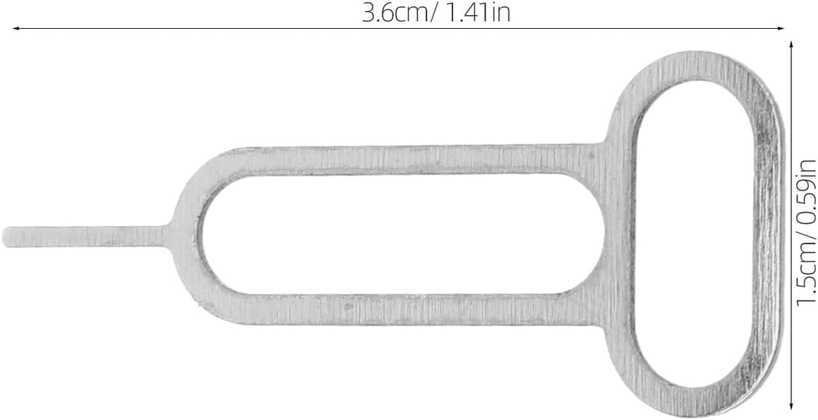 300pcs MERRYHAPY Sim Ejector Pins Universal Sim Card Removal Tool Mobile Phone Card Removal Pin for Cellphone Repair