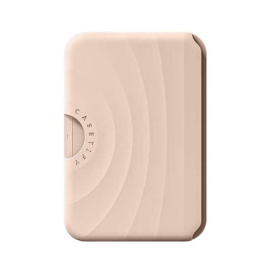 CASETiFY Snappy Ripple Wallet [Campatible with Magsafe] - Oat