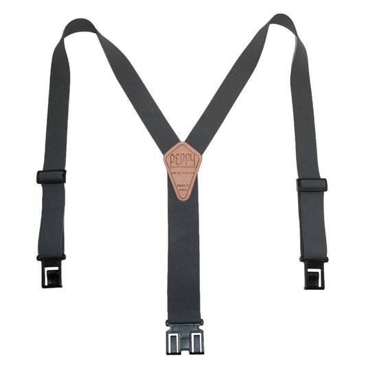 LARGE GREY BIG AND TALL SUSPENDERS