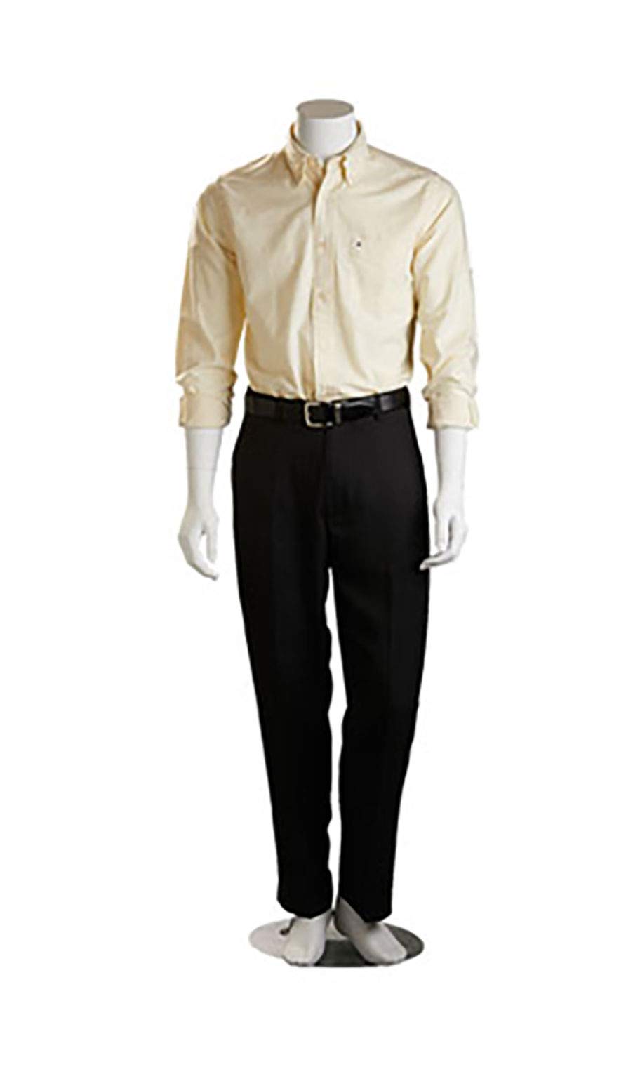 SSWBasics Headless White Fiberglass Mannequin with Base - 5'8" H Full Body Mannequin for Retail Display