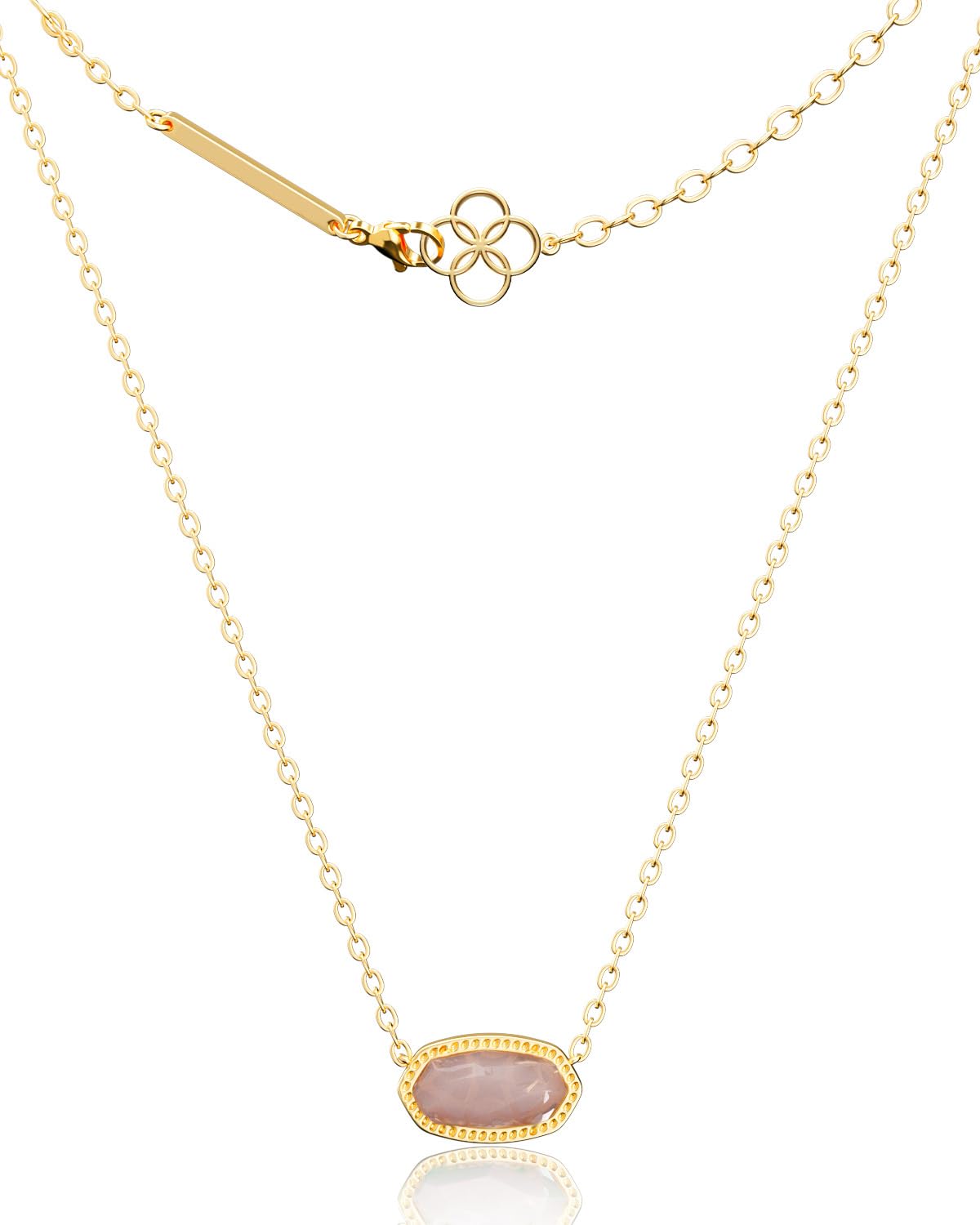 AICase 18K Gold Plated Pendant Necklace for Women,Fashion Jewelry,Anniversary Birthday Gifts for Women/MoM/Sister/Friends/Her/Wife/Grandma/Coworker Mother's Day gifts for MoM