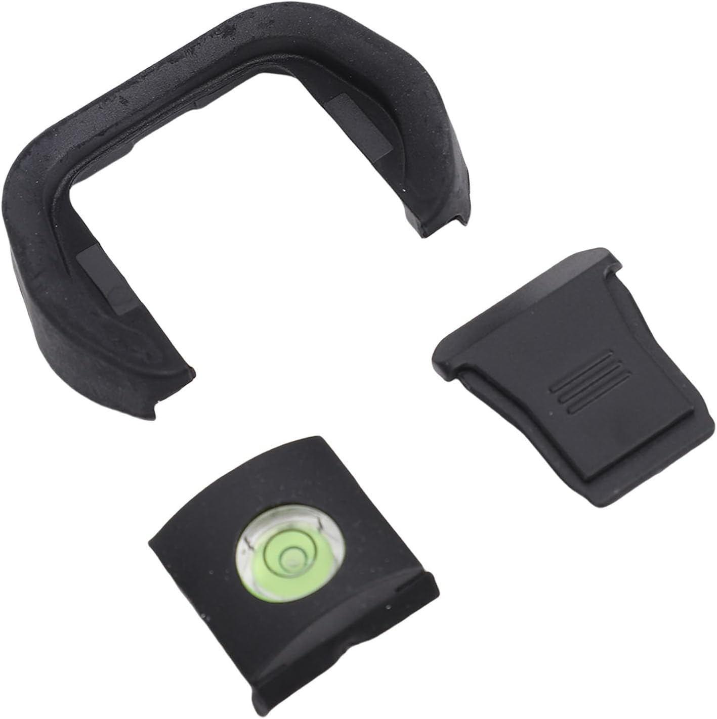 R5 R6, Tbest Camera Eyecup Hot Shoe Cap Level Kit Fit Viewfinder Silicone Material Black