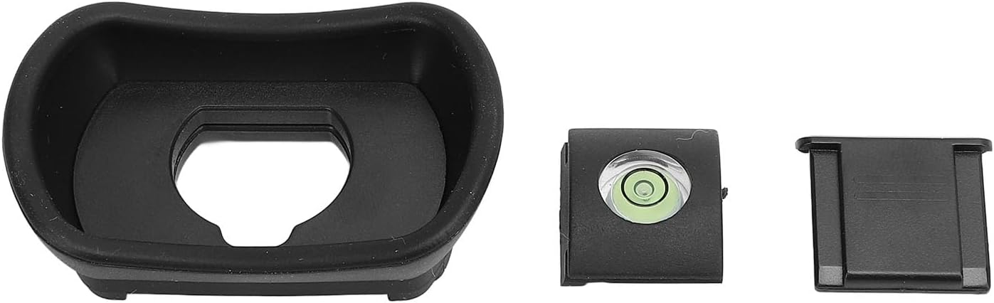 3 GFX100II, 100, XH1, GFX50S, T5, T4, T2 Yctze Pcs Camera Viewfinder Eye Cup, Hot Shoe Cover & Bubble Level for Fit
