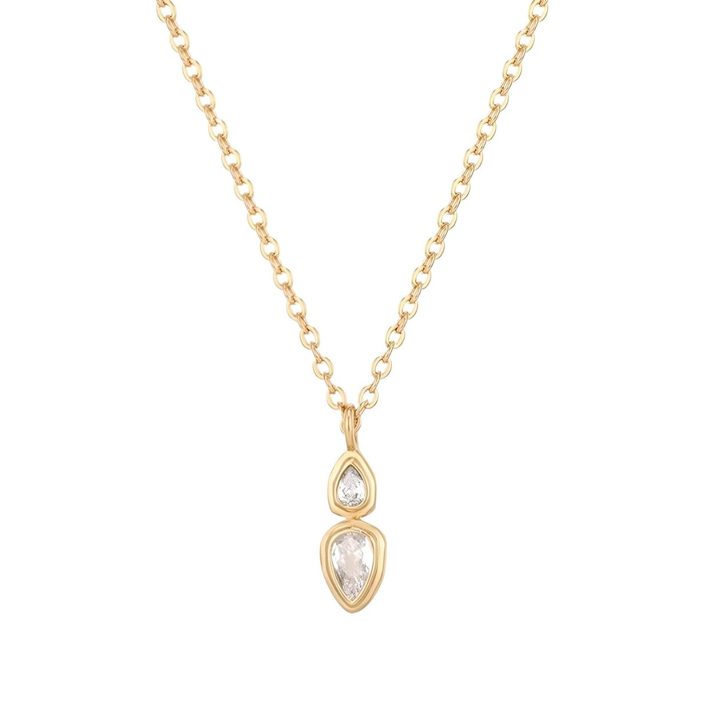 925 sterling Silver Lariet Necklace, 14K Yellow Gold Long Y Necklace with Zircon Geometric Long, Vintage Charm Silver Lariat Jewelry Accessories, Simple Shiny Gold Lariet Necklace for Women
