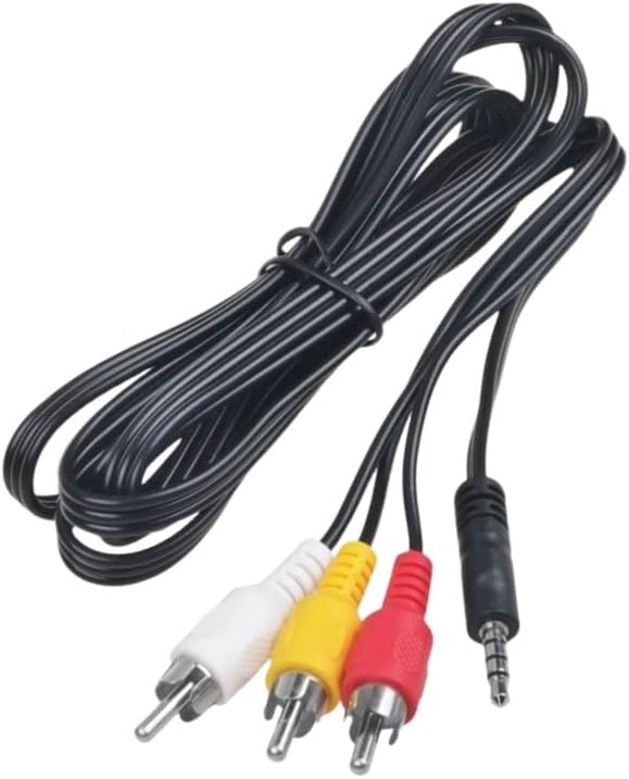 Kircuit HDR-XR150/v/e AV A/V TV Video Audio Cable Cord Lead for Camcorder Handycam