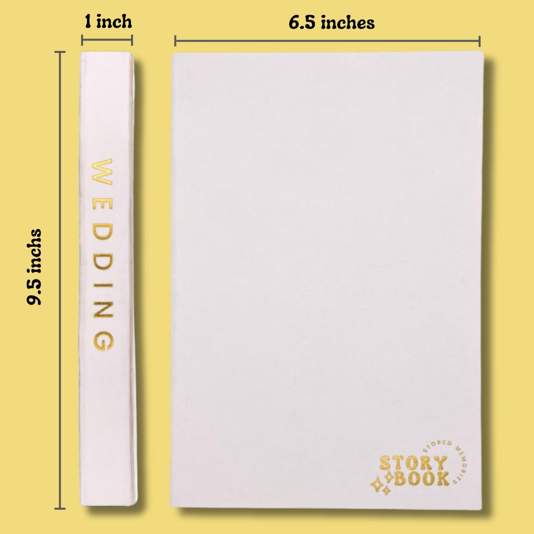 3-in-1 Ultimate Wedding Album Collection: Physical and Digital Photos for Wedding, Engagement, Honeymoon-Wedding Gifts, Bridal Shower Gifts, Keepsake Box, Photo Album, Scrapbook, Memory Box -16GB USB