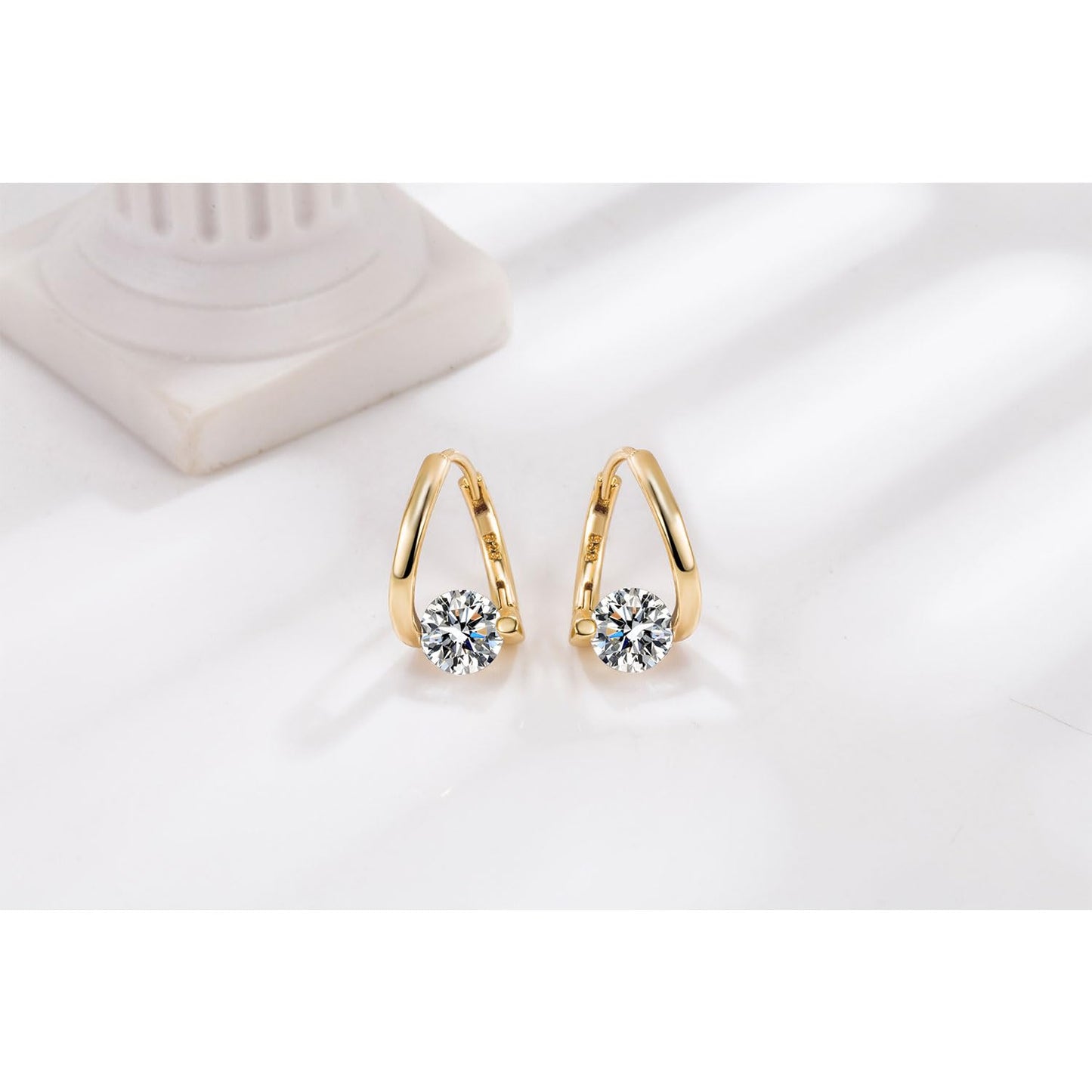 Halolux Lymphvity Germanium Earrings Halolux Lymphvity Germanium Earrings Atheniz Lymphatic Earrings Lymphatic Drainage Earrings (2 Colors) (gold)