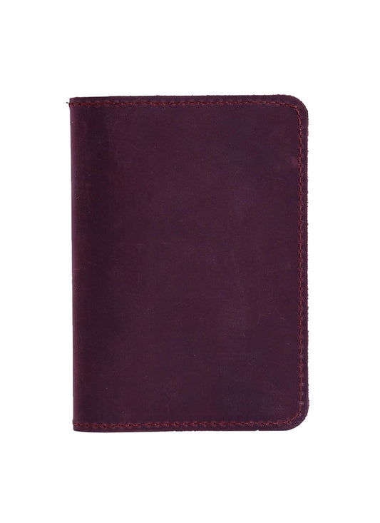 INCARNE US Leather Passport Holder for Travel - Passport Case - Passport Wallet for Men - Passport Cover for Women Sleeve Protector - Travel Essentials Vacation Luggage Travel Gifts - Vintage Burgundy