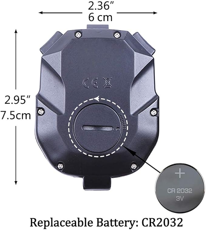 Stopwatch Timer Lap Split Digital Stopwatch with Clock Calendar Alarm, Large Display Stop Watch for Sports Kids Coaches Swimming Running