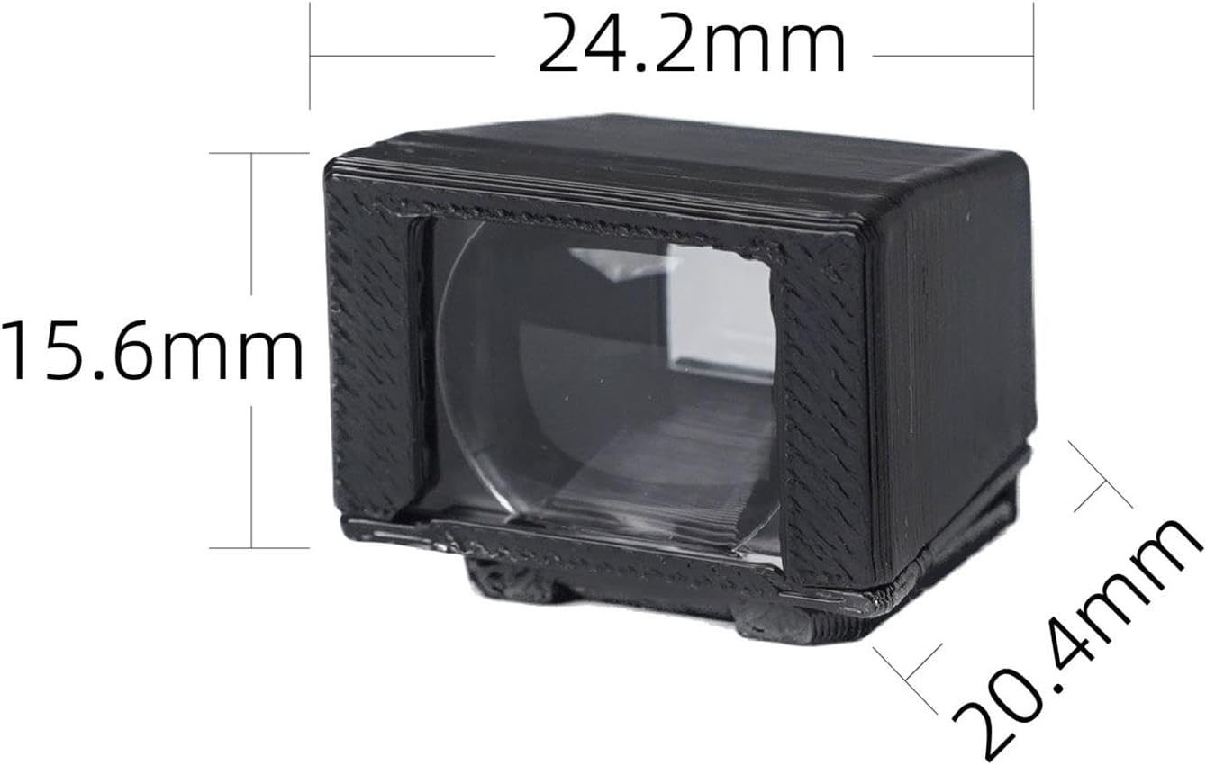 Moyeetings 28mm Camera Optical Viewfinder External Attachment Practical Spare Part High Performance Installation PP