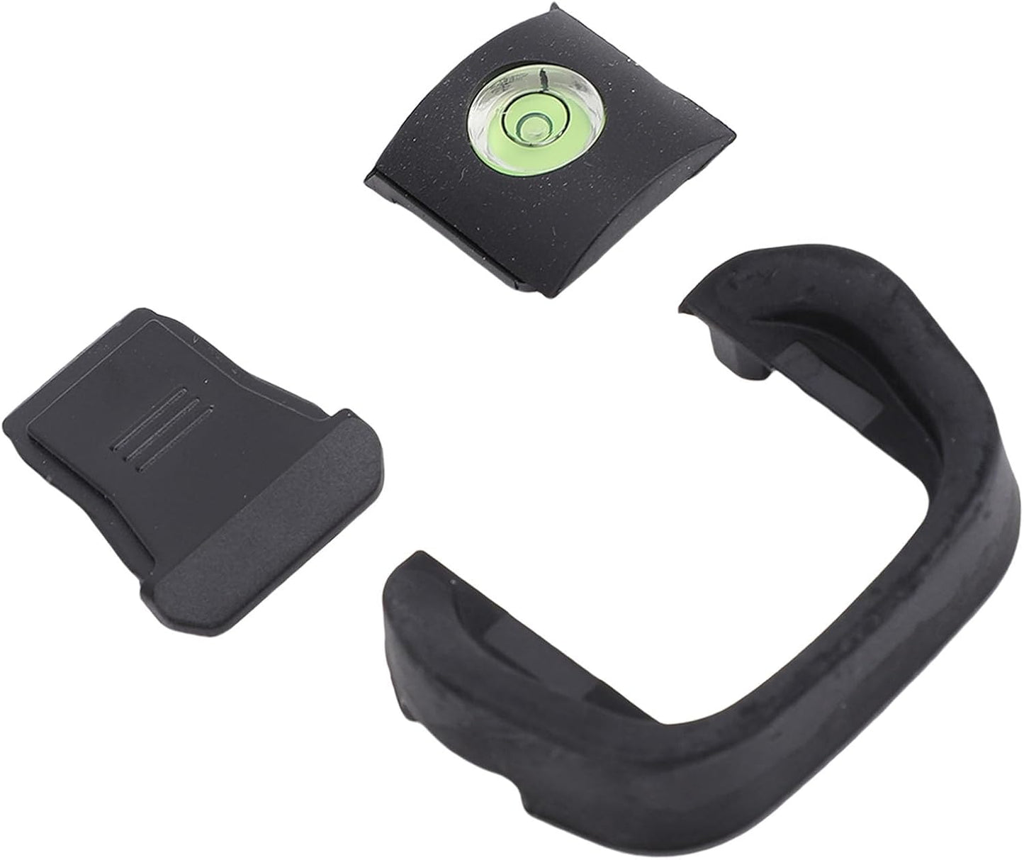 R5 R6 Yunseity Camera Eye Cup Viewfinder, Hot Shoe Cap Level Kit fit for with Bubble Spirit Level, Silicone Material