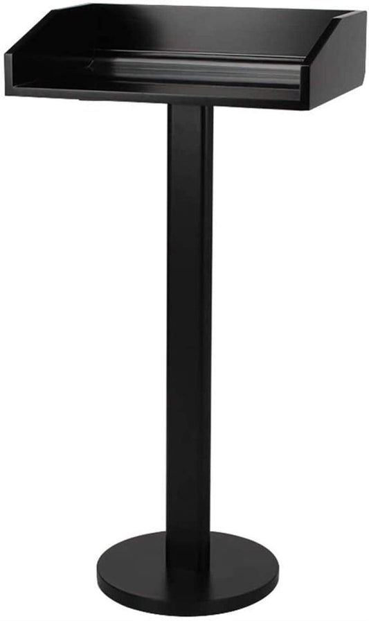 CAMBOS Lectern Podium Stand, Lectern Podium Stand,Full Floor Lectern Hotel Restaurant Entrance Podium Welcome Table Speaking Stage Master of Ceremonies Office Supplies