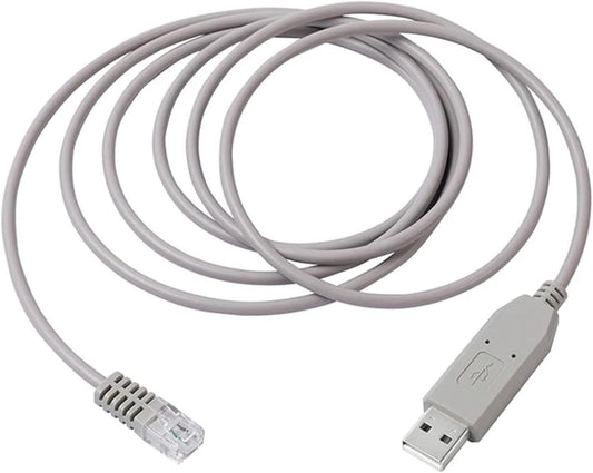QUYEFA PL2303 RS232 RJ12 6P6C Updating(1m) Sky-Watcher Synscan Hand Control PC Link Cable USB to for PC Connection